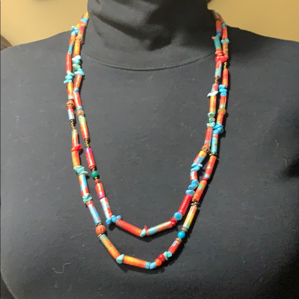 Handmade Designer Paper Jewelry - Picture 3 of 7